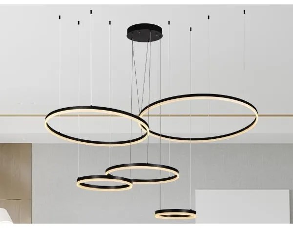 LED Dimmelhető csillár zsinóron LED/220W/230V 3000-6500K + távirányítás