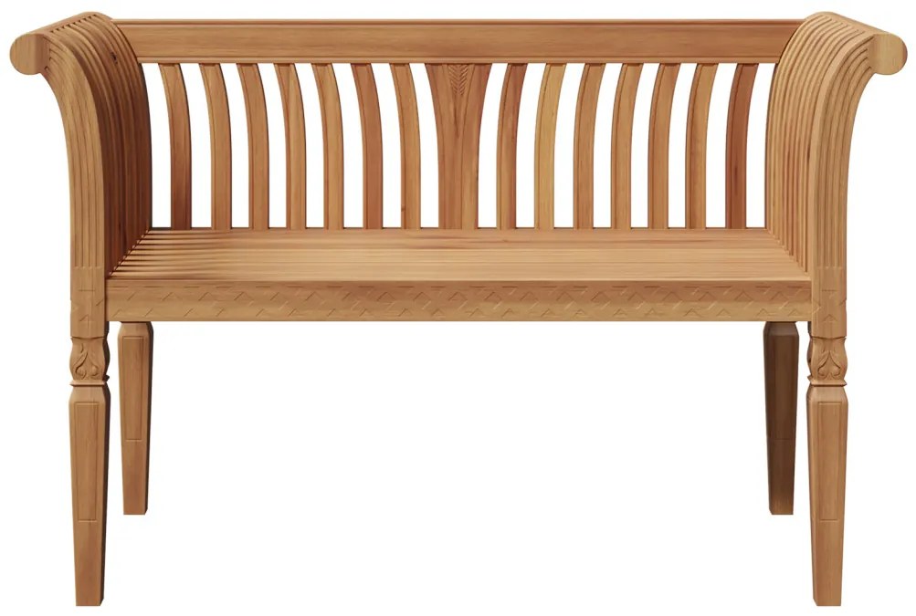 Kerti pad 127.5x52x80 cm Tömör fa Tík