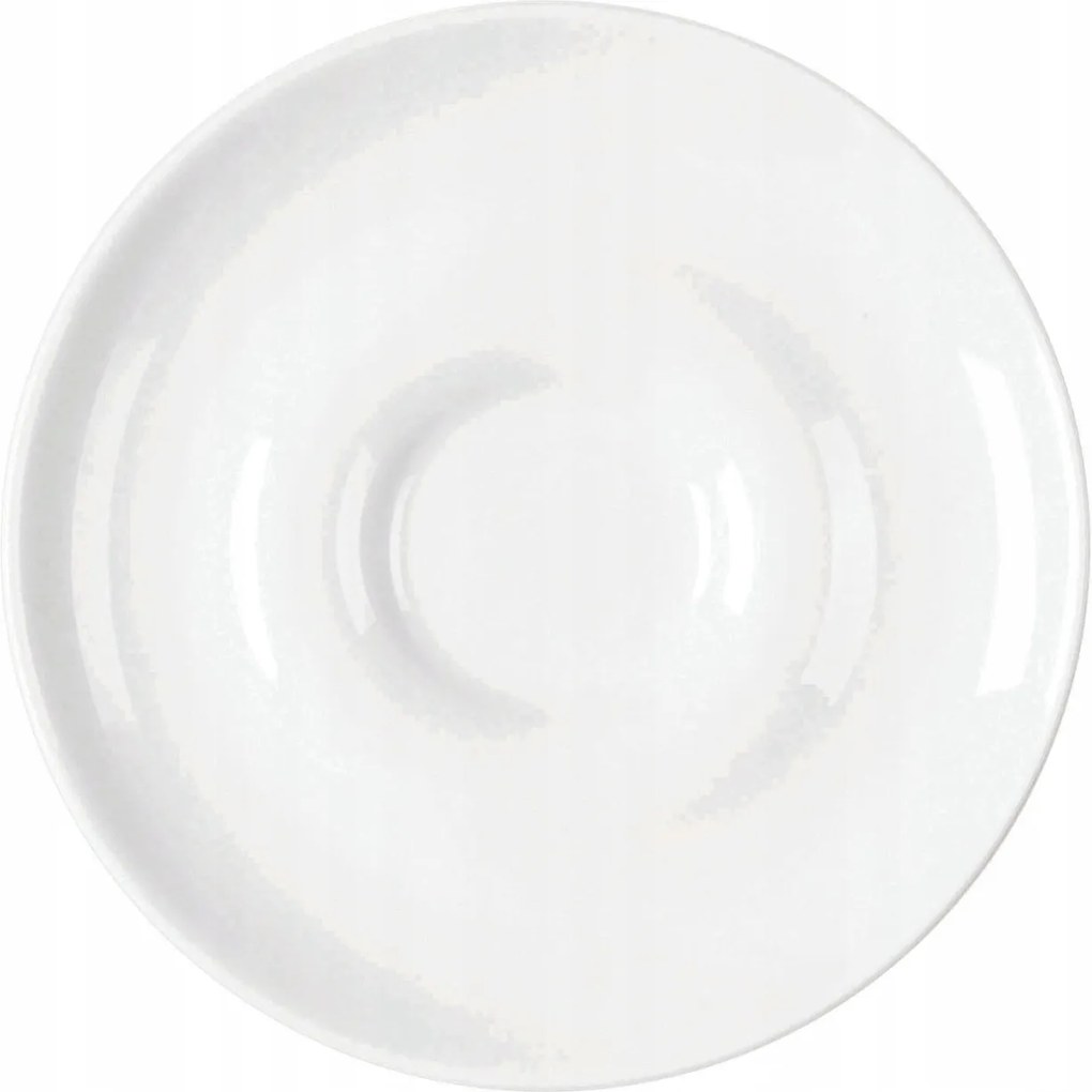 Porcelán Rak Lyra csészealj LRCU22, LRCU18 elefántcsont