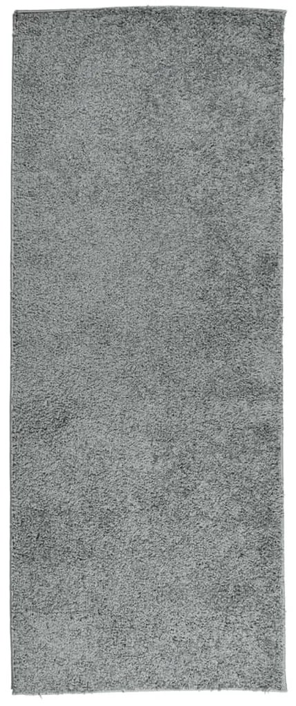 PAMPLONA zöld magas szálú bolyhos modern szőnyeg 80 x 200 cm