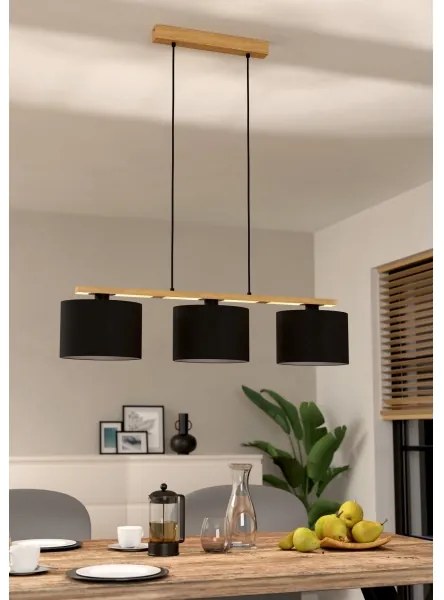 Eglo 900313 - Csillár zsinóron CASTRALVO 3xE27/40W/230V