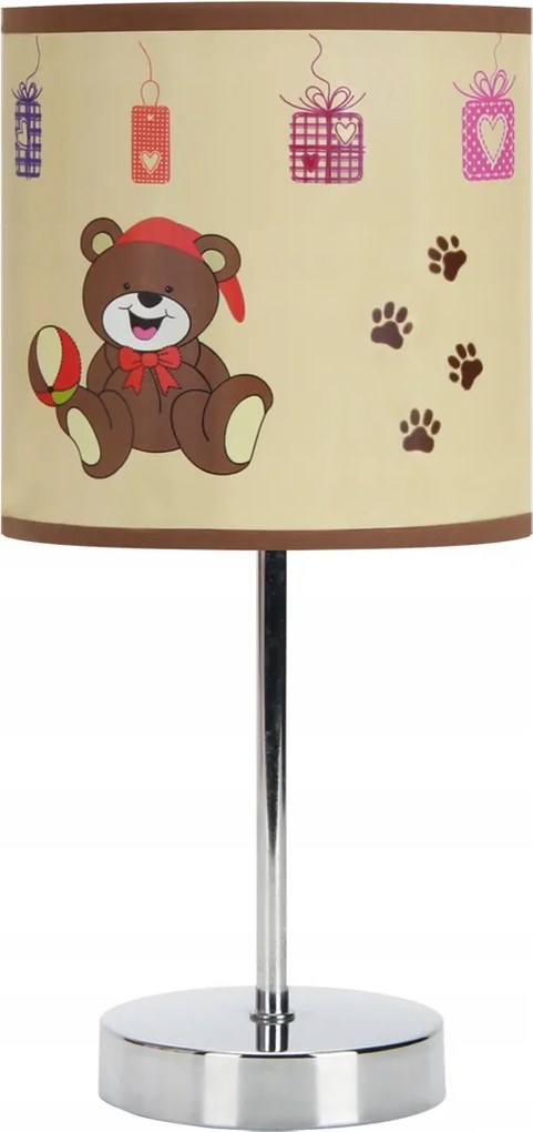 Nuka gyerek éjjeli lámpa E14 barna