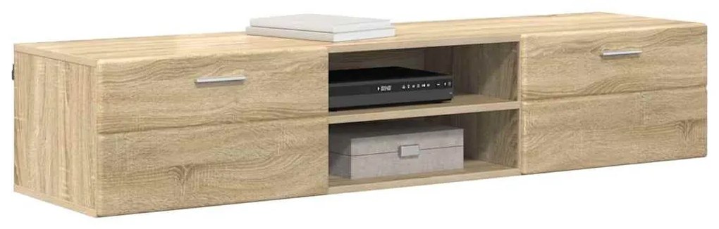 TV szekrény fiókkal sonoma tölgy 150 x 39 x 30 cm Faanyag
