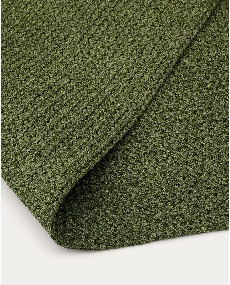 Zöld kültéri-beltéri szőnyeg újrahasznosított szálakból 160x230 cm Despas – Kave Home