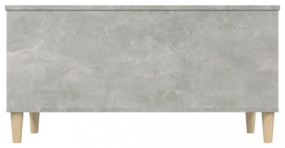 betonszürke szerelt fa dohányzóasztal 90x44,5x45 cm
