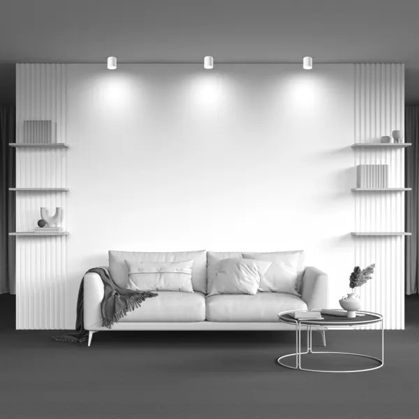 Maytoni C086CM-GX53-MRD-W - Spotlámpa HOOP 1xGX53/15W/230V fehér