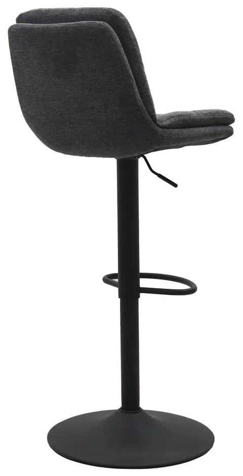 Sötétszürke állítható magasságú bárszék Colville – Unique Furniture