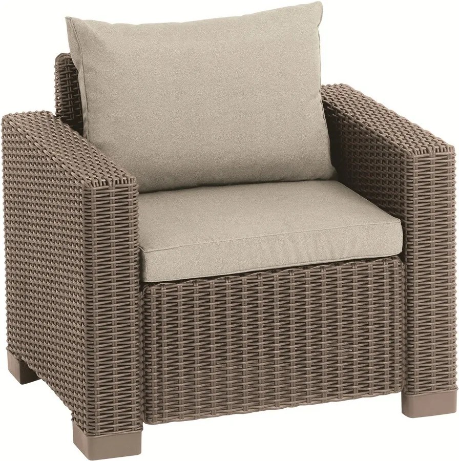 Keter California kerti szék szett 83 x 68 x 72 cm,2 db, cappuccino