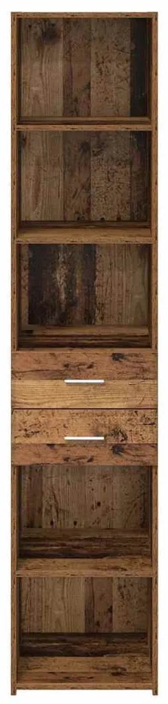 Magasfiú fiókkal Öreg fa 40 x 42,5 x 185 cm Faanyag