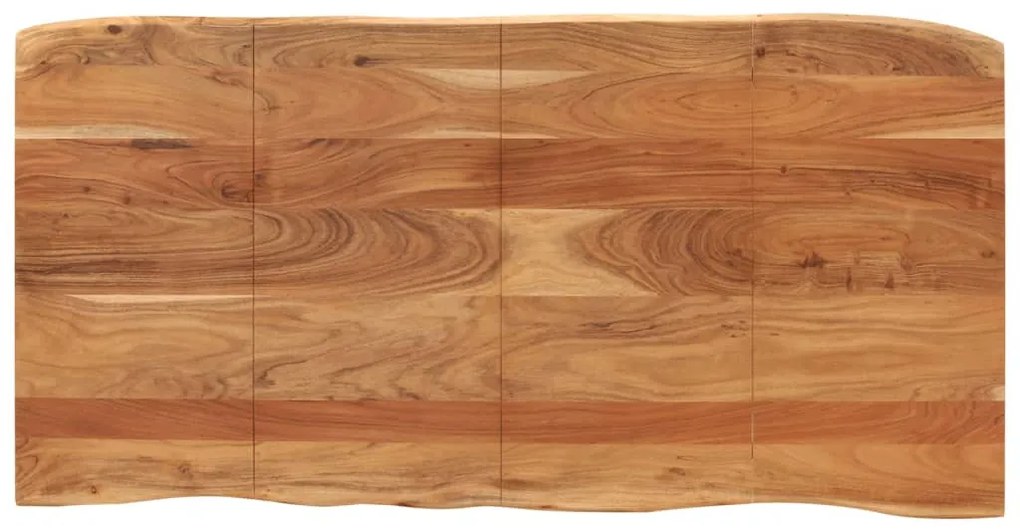 Tömör akácfa étkezőasztal 180 x 90 x 76 cm