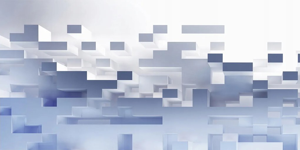 Fotó-üvegkép Absztrakt kocka 140x70