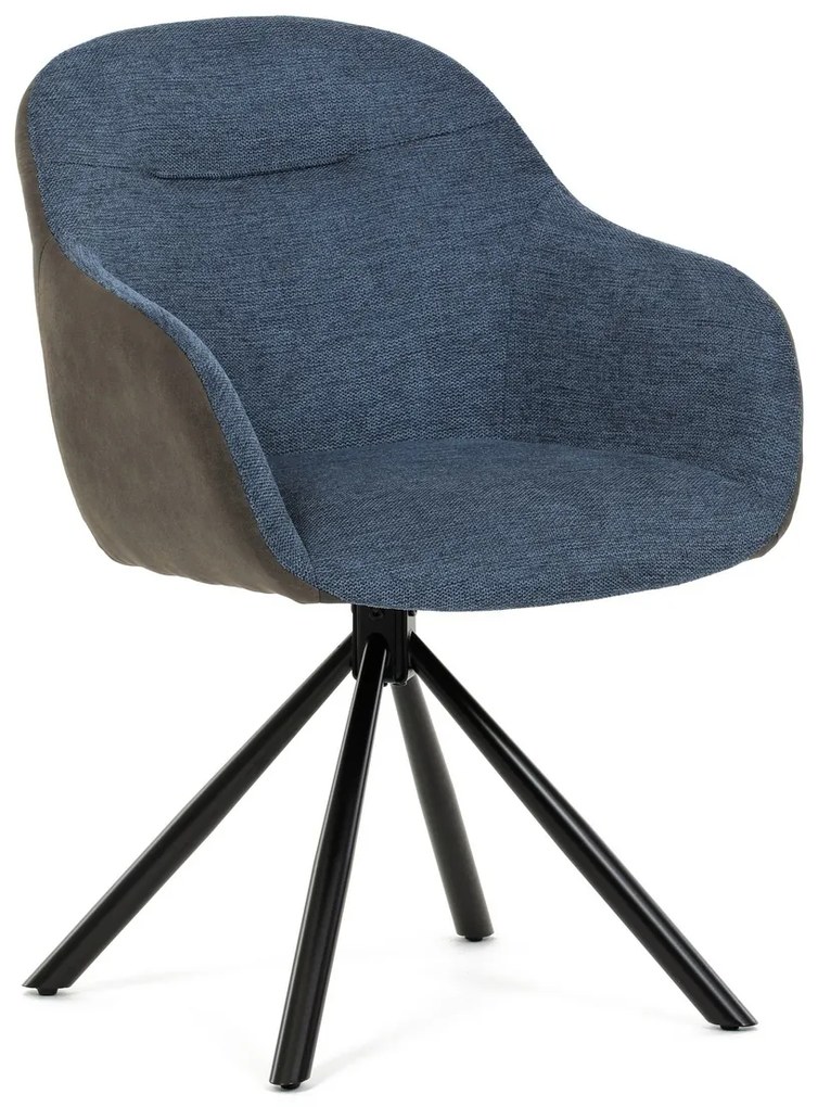 Étkezőszék-készlet visszahúzható mechanizmussalDCH-Y1143 BLUE2, 2 db