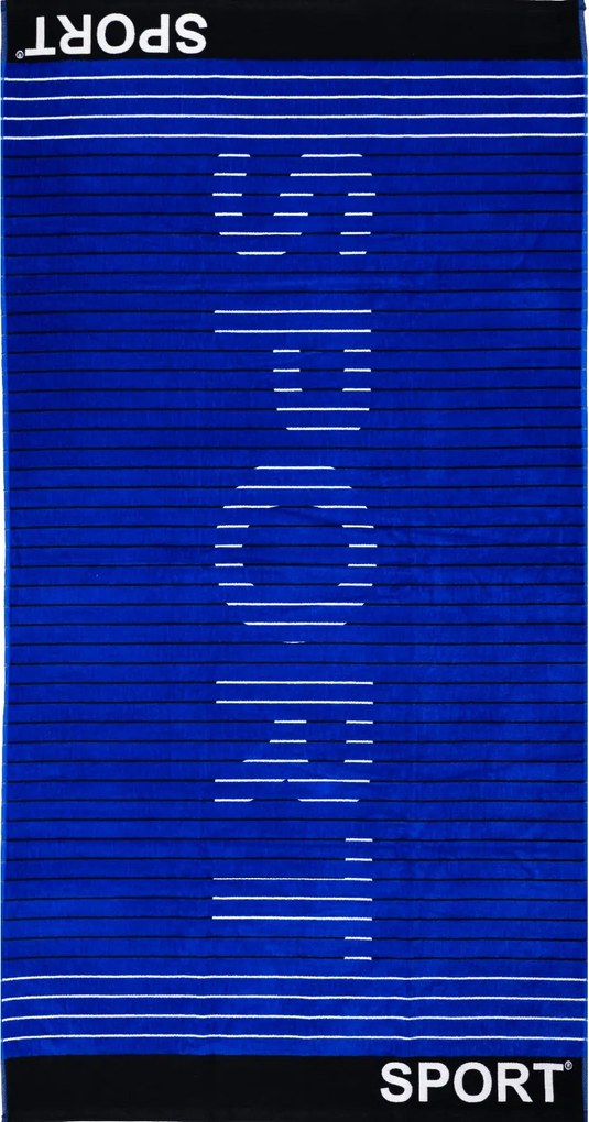 SPORT Strandtörölköző sötétkék 165x90cm
