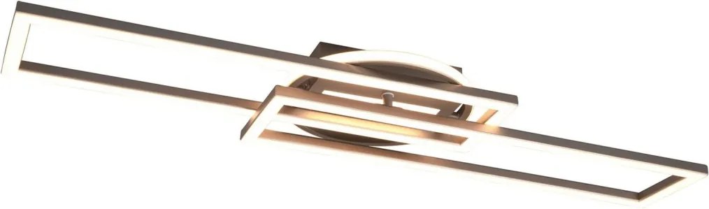 TRIO R67183107 TWISTER Modern LED Mennyezeti Lámpa Ezüst LED IP20