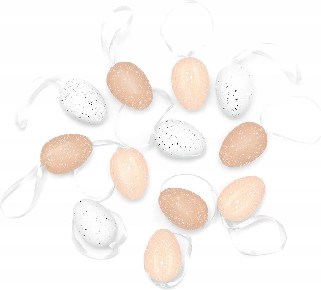 Húsvéti dekoráció Húsvéti tojás 12 db-os