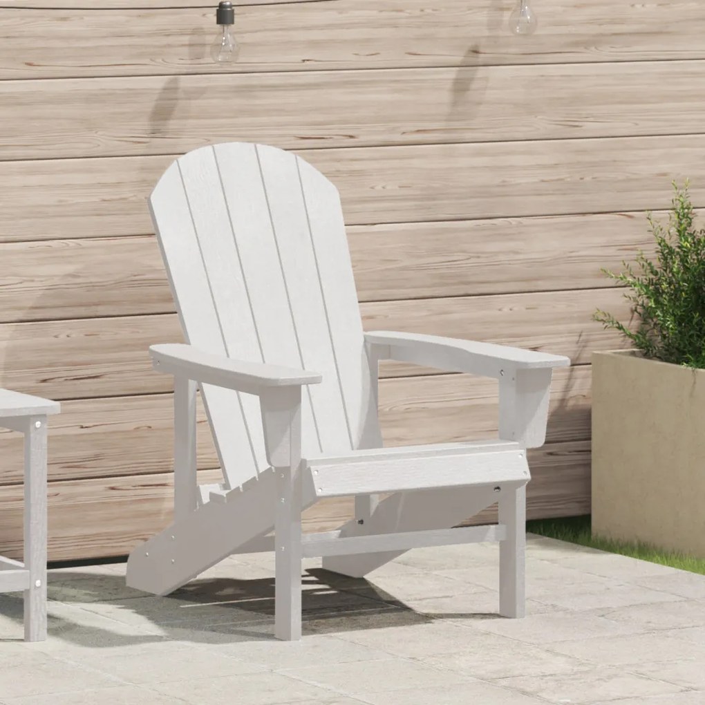 Adirondack szék Fehér 74x82x91 cm HDPE