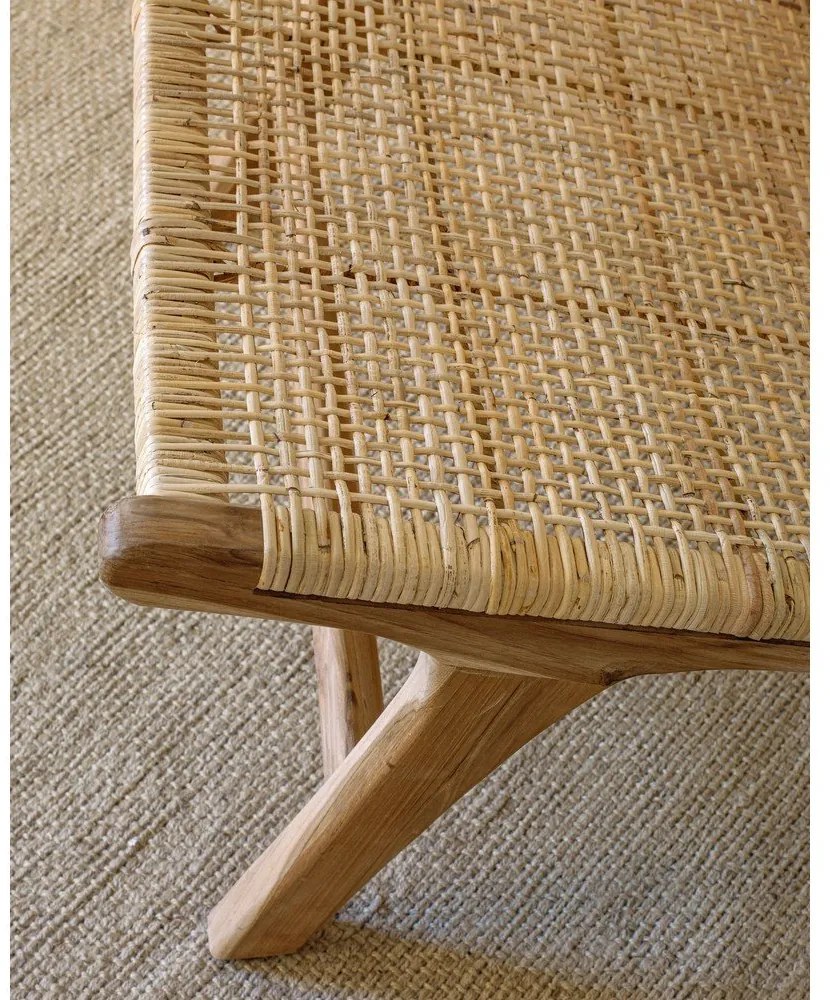 Natúr színű szőtt fotel Beida – Kave Home