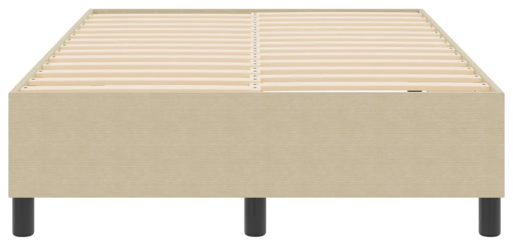 Boxspring Ágy Világos Zöld Szürke Kis Dupla Corduroy Szövet