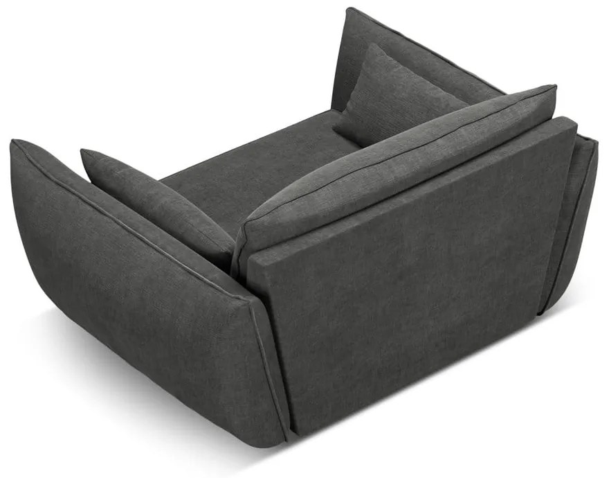 Szürke fotel Vanda – Mazzini Sofas