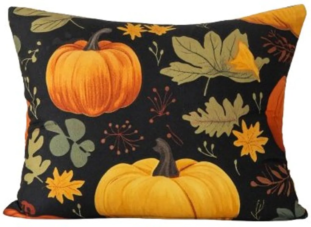 Mikroszálas párnahuzat ORANGE PUMPKINS 40x50 cm, színes