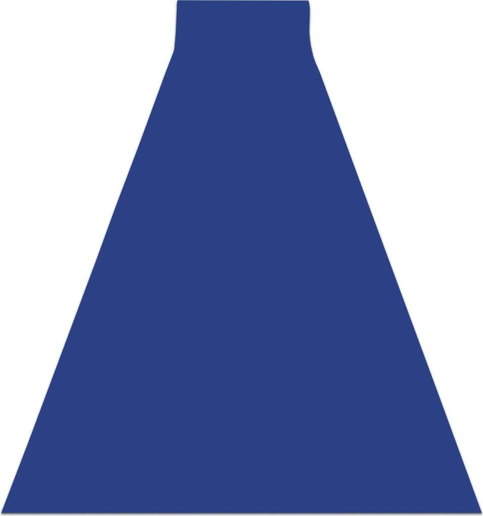 Csúszásgátló Sima Egyszínű Futószőnyeg Rumba 200 cm kobalt ^*X855