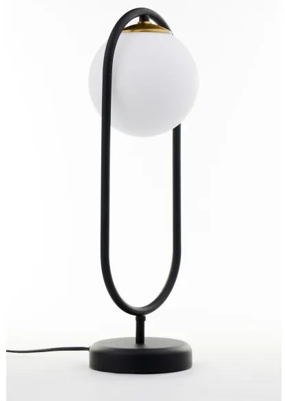 Jupiter 2044 - Asztali lámpa IGON 1xE14/40W/230V fekete