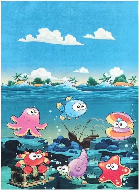 Gyerekszőnyeg Csúszásgátló Mosógéphez 120X180cm