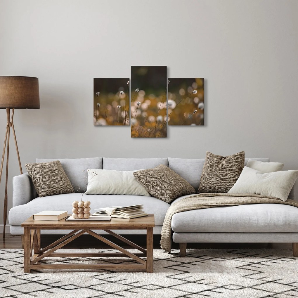 Kép - Gyapotfűvel borított rét N⁰2 (90x60 cm)