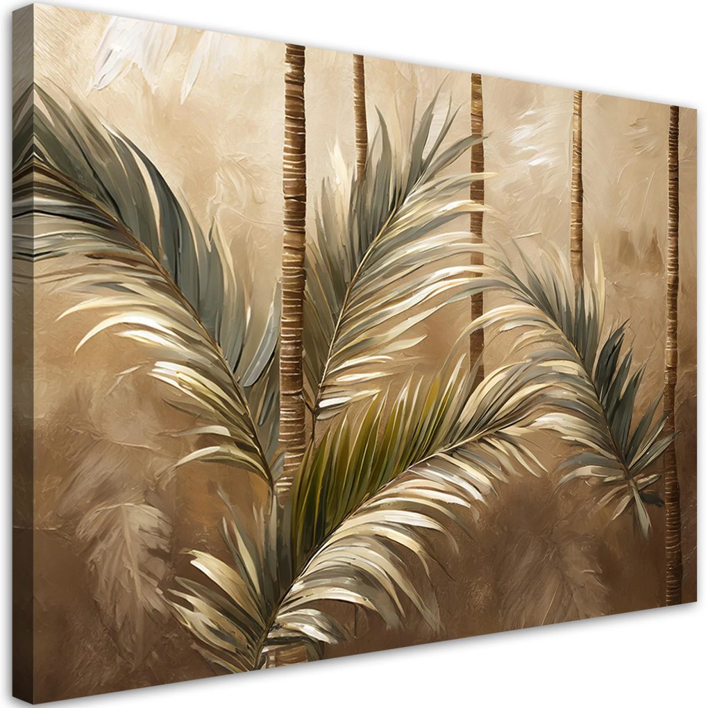 Gario Vászonkép Pálmafák Boho Nature Méret: 100 x 70 cm
