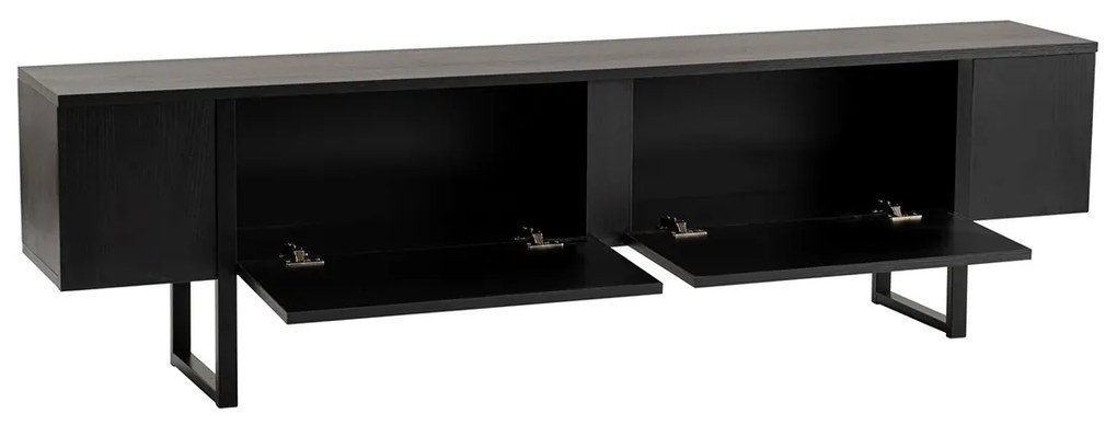TV asztal Serenity Wood Fekete