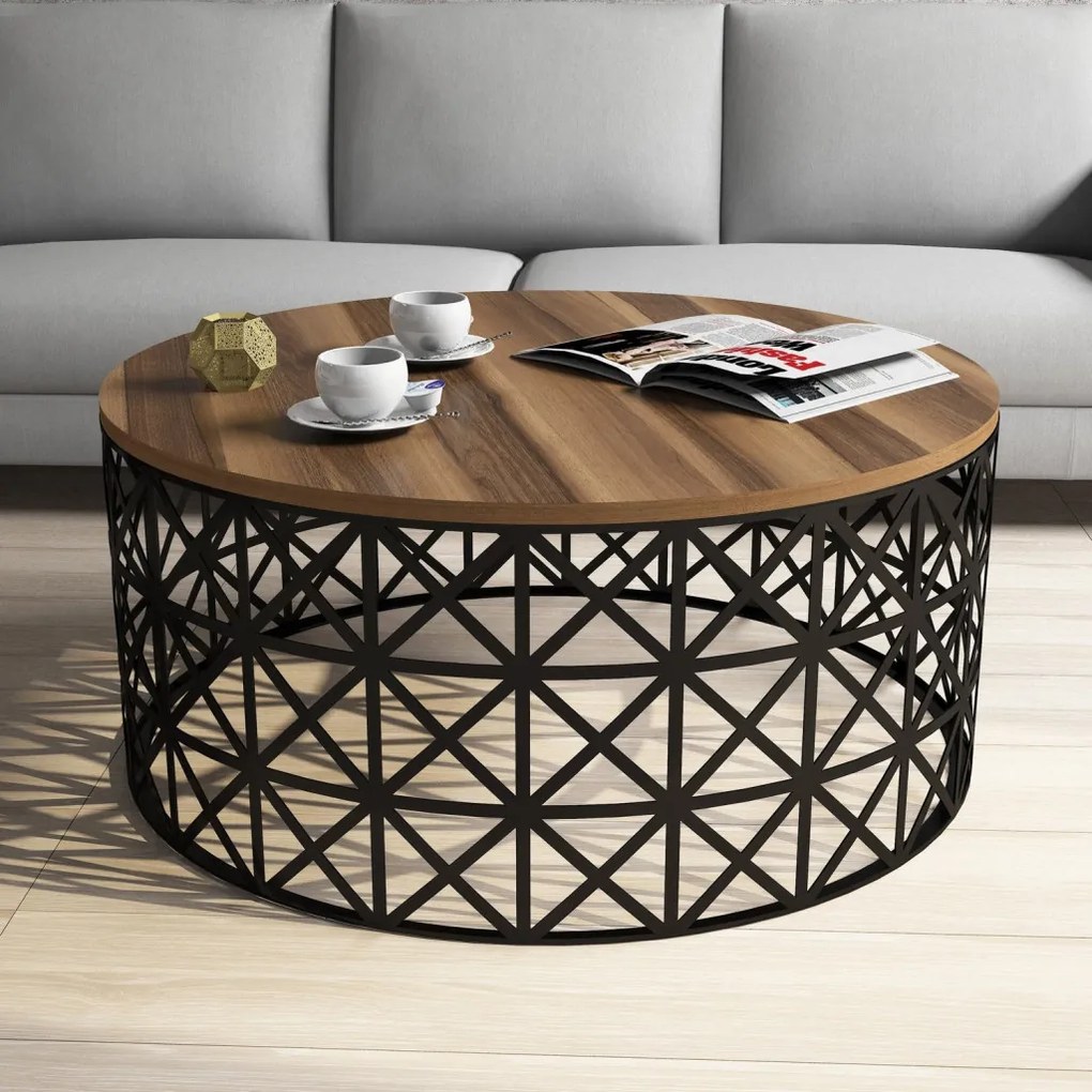 Selin Metal Ferforje - Walnut
