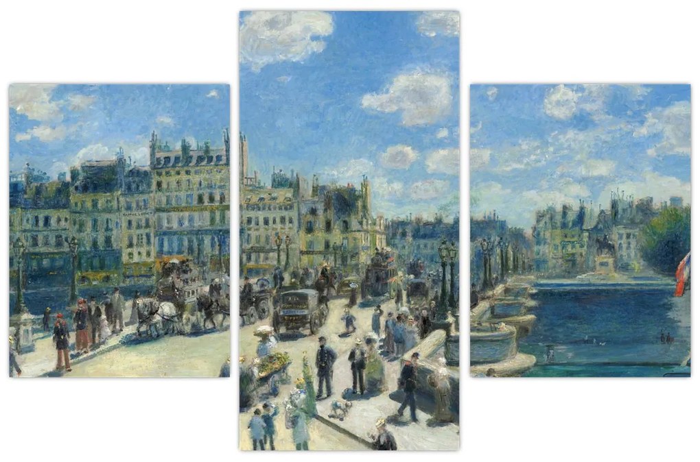 Kép - Auguste Renoir, Pont Neuf, Paris, reprodukciók (90x60 cm)