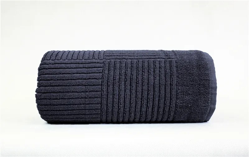 Enigma törölköző 50x100 fekete 450 g/m2 Frotex