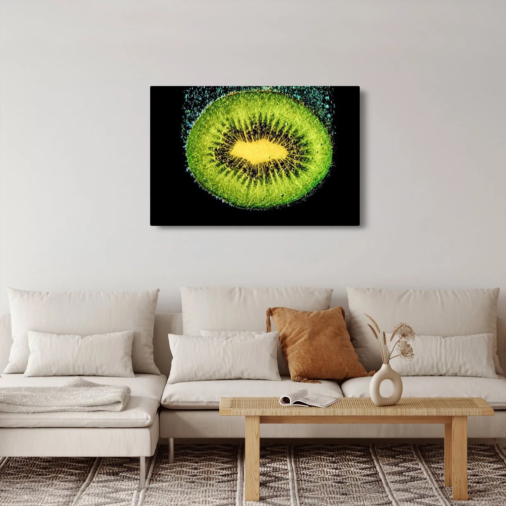 Kép - kivi részlete a vízben (90x60 cm)