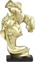 Szobor dekoráció otthonra Figura Szobor 25,5cm Szerető pár