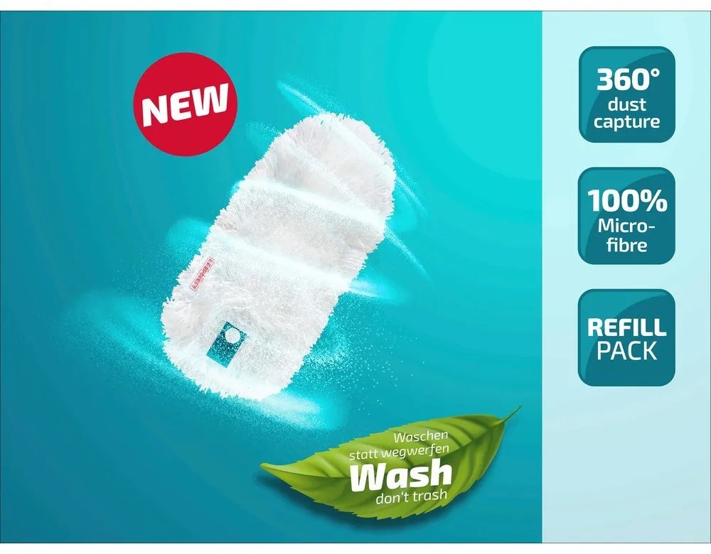 Portörlő cserefej szett 2 db-os Superduster – LEIFHEIT