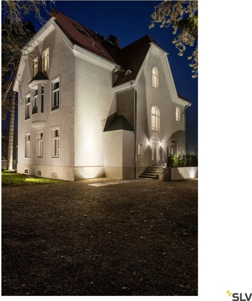 SLV 229383 DASAR Kültéri Talajba Építhető Lámpa Rozsdamentes acél LED IP65