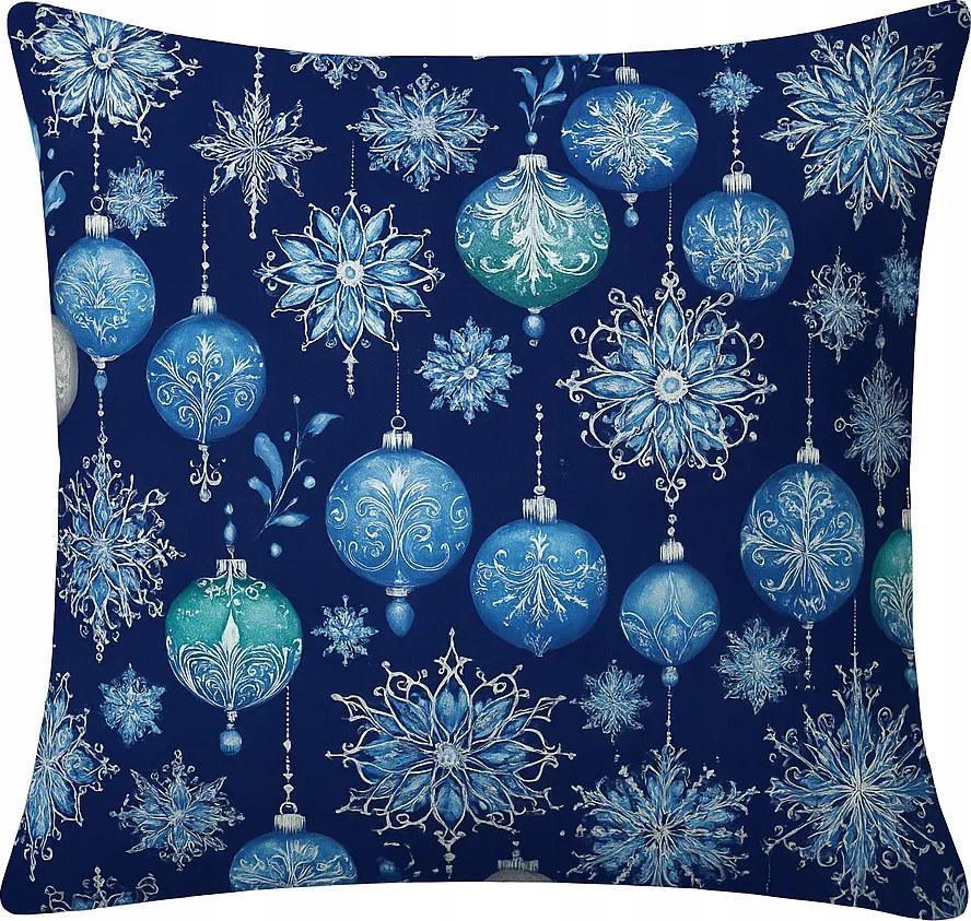 Karácsonyi pamut párnahuzat 40x60 jáspis mintás Lengyel Prémium minőség