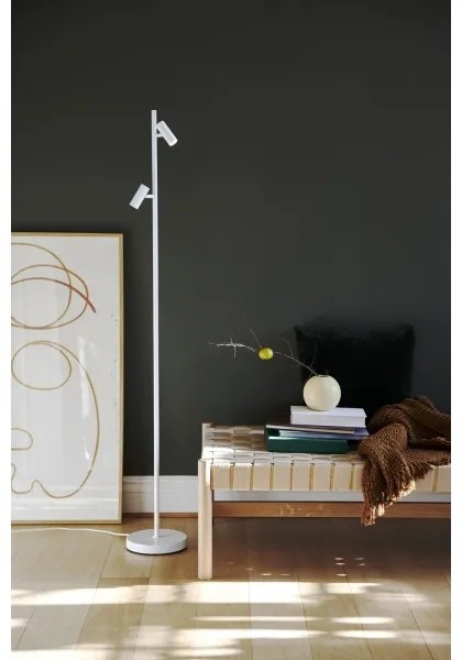 Nordlux - OMARI állítható fényerőjű állólámpa 2xLED/3,2W/230V fehér