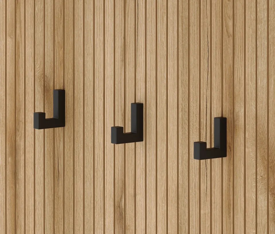 Előszobai készlet, evoke tölgy/grafit, NODRI