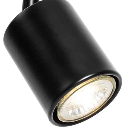 Modern asztali lámpa fekete állítható - Java