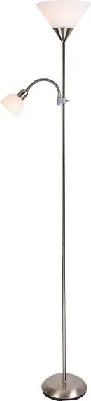 Brilagi - Állólámpa ARIANA 1xE27/100W/230V + 1xE14/25W matt króm