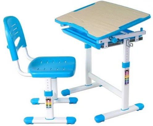 FUN DESK PICCOLINO Gyerek íróasztal székkel - kék