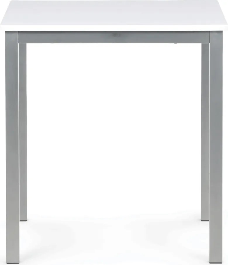 Étkezőasztal 70 × 70 cm melamin fehér WT