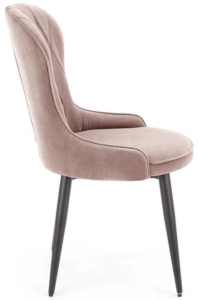 Rilla étkezőszék, bézs / fekete