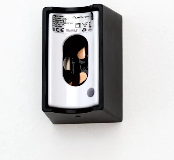 Orion Soff 3-484 - LED Fali lámpa VISAGIST 1xS14d/8W/230V fekete