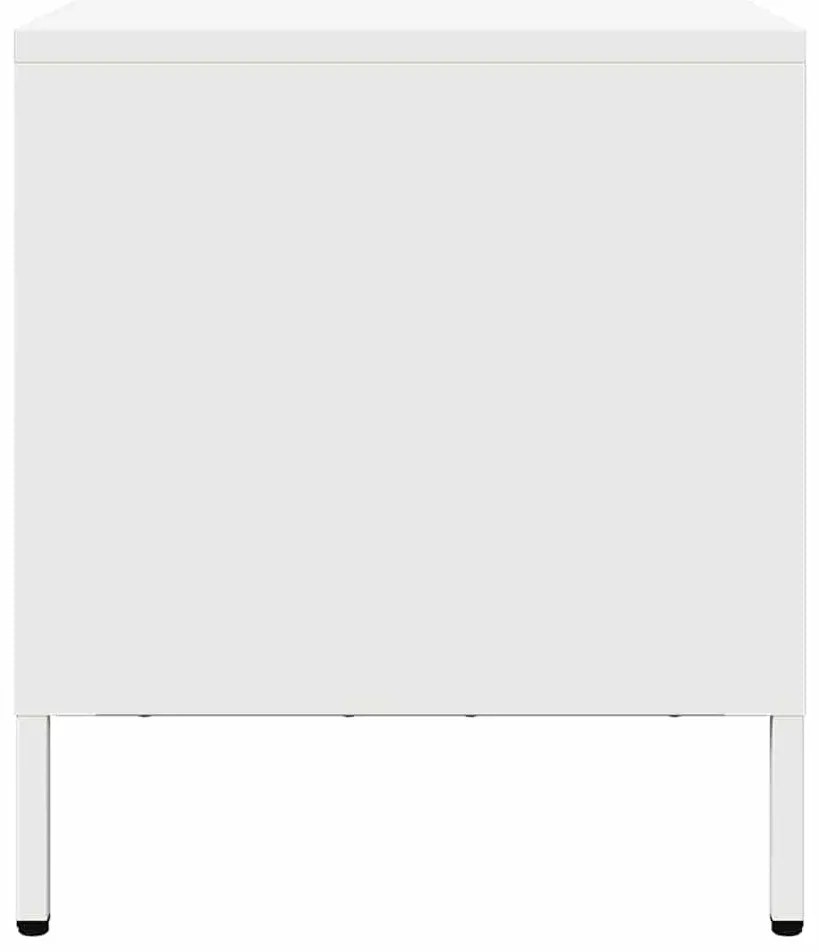 fehér hidegen hengerelt acél TV-szekrény 202 x 39 x 43,5 cm