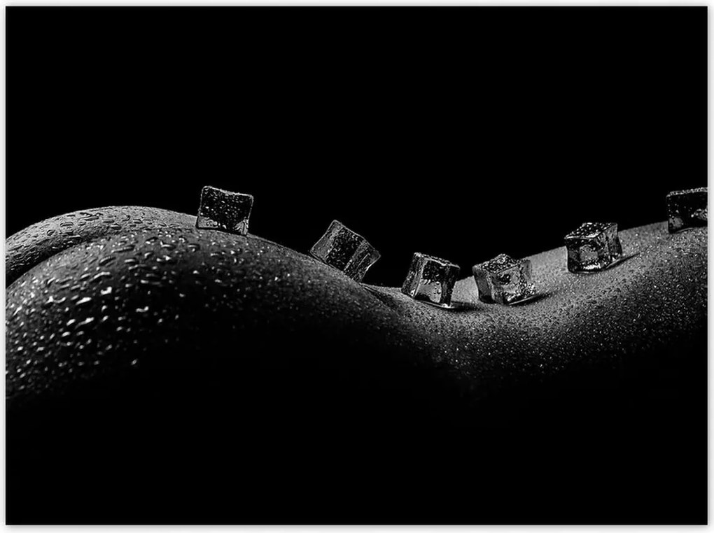 Poszterek 135x100 Akt és jégkockák