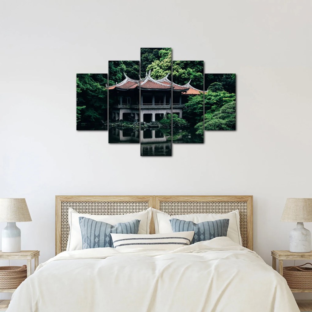 A japán nemzeti kert képe (150x105 cm)