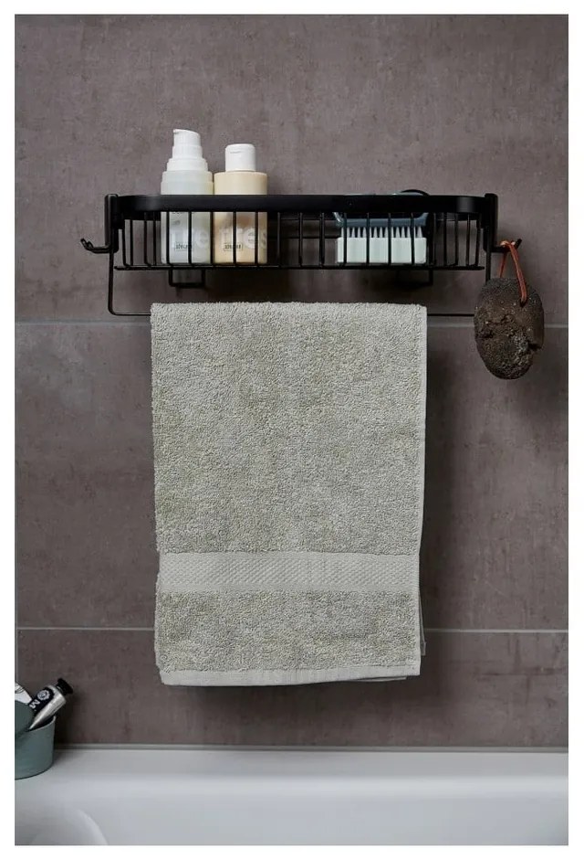 Classic Plus fekete falipolc - Wenko